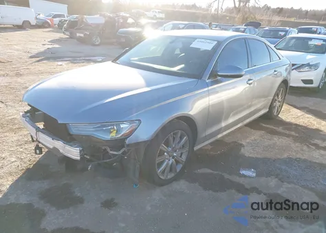 2016 Audi A6 2.0T Premium Plus из США, поврежденный, VIN WAUGFAFC5GN014734